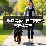 埃及留学生在广西感受民族体育热 埃及留学生在广西感受民族体育热