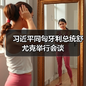 习近平同匈牙利总统舒尤克举行会谈 习近平同匈牙利总统舒尤克举行会谈