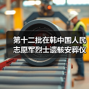 第十二批在韩中国人民志愿军烈士遗骸安葬仪式侧记 第十二批在韩中国人民志愿军烈士遗骸安葬仪式侧记