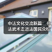 中法文化交流新篇：书法武术走进法国民众校园
