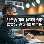 创金合信碳中和混合增聘黄超 成立4年多亏损超4成 创金合信碳中和混合增聘黄超 成立4年多亏损超4成
