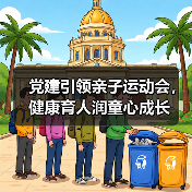 党建引领亲子运动会,健康育人润童心成长 党建引领亲子运动会,健康育人润童心成长