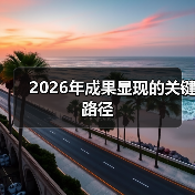 2026年成果显现的关键路径