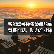 智能焊接装备破解船舶管系难题,助力产业转型升级 智能焊接装备破解船舶管系难题,助力产业转型升级