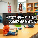 因贷款业务存多项违规,交通银行陕西省分行被罚253万元 因贷款业务存多项违规,交通银行陕西省分行被罚253万元