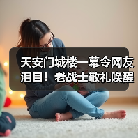 天安门城楼一幕令网友泪目!老战士敬礼唤醒抗战记忆 天安门城楼一幕令网友泪目!老战士敬礼唤醒抗战记忆