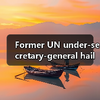 Former UN under-secretary-general hail new quality productive forces huge step forward for humanity