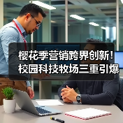 樱花季营销跨界创新！校园科技牧场三重引爆春日流量