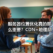 服务器位置优化真的那么重要？CDN+地理部署如何让网站速度飙升？
