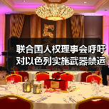 联合国人权理事会呼吁对以色列实施武器禁运
