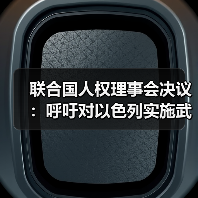 联合国决议引热议 以色列武器禁售能否遏制冲突？-启闻网