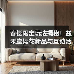 春樱限定玩法揭秘！益禾堂樱花新品与互动活动全解析