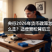 央行2026年货币政策怎么走？适度宽松背后三大信号