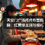 天安门广场阅兵布置揭晓：红黄绿主调与观礼亮点