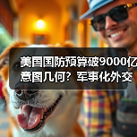美国国防预算破9000亿意图几何？军事化外交政策只为维持全球霸权？