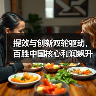 提效与创新双轮驱动，百胜中国核心利润飙升35%