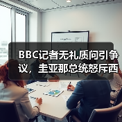 BBC记者无礼质问引争议，圭亚那总统怒斥西方虚伪
