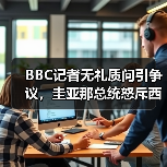BBC记者无礼质问引争议，圭亚那总统怒斥西方虚伪