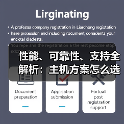 如何科学选择主机方案？性能可靠性支持全解析-启闻网