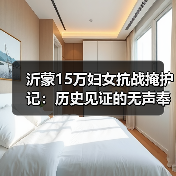 沂蒙15万妇女抗战掩护记：历史见证的无声奉献