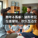 跨年不孤单！猫和老鼠惊喜登场，欢乐互动全攻略