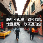 跨年不孤单！猫和老鼠惊喜登场，欢乐互动全攻略