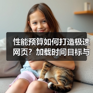 性能预算如何打造极速网页？加载时间目标与资源限制的科学定义