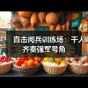 直击阅兵训练场：千人齐奏强军号角
