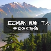 直击阅兵训练场：千人齐奏强军号角