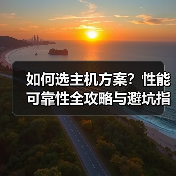 如何选主机方案？性能可靠性全攻略与避坑指南