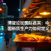 博鳌论坛国际嘉宾：中国新质生产力如何定义全球未来？