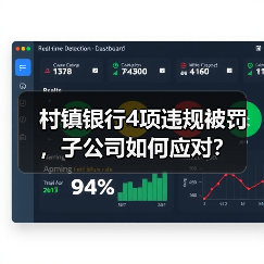 村镇银行4项违规被罚，子公司如何应对？