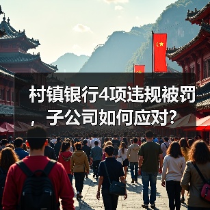 村镇银行4项违规被罚，子公司如何应对？
