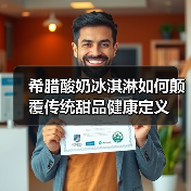希腊酸奶冰淇淋如何颠覆传统甜品健康定义