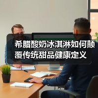 希腊酸奶冰淇淋如何颠覆传统甜品健康定义