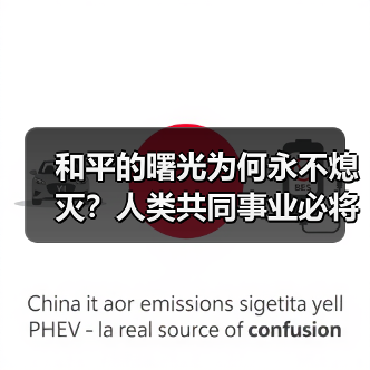 和平的曙光为何永不熄灭？人类共同事业必将胜利