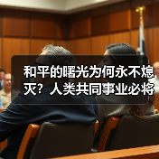和平的曙光为何永不熄灭？人类共同事业必将胜利
