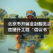 北京市开展金融服务温度提升工程“倡议书”