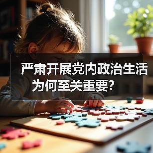 严肃开展党内政治生活为何至关重要？