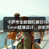 卡萨帝全嵌烟机首创325mm超薄设计，京东高端市场领跑