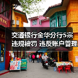 交通银行金华分行5宗违规被罚 违反账户管理规定等
