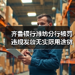 齐鲁银行潍坊分行违规放贷被罚30万-启闻网 齐鲁银行潍坊分行违规放贷被罚30万-启闻网
