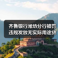 齐鲁银行潍坊分行违规放贷被罚30万-启闻网 齐鲁银行潍坊分行违规放贷被罚30万-启闻网