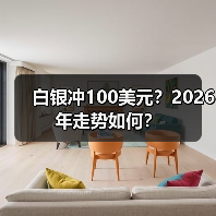 白银冲100美元?2026年走势如何? 白银冲100美元?2026年走势如何?