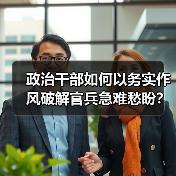 政治干部如何以务实作风破解官兵急难愁盼? 政治干部如何以务实作风破解官兵急难愁盼?