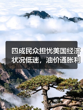 四成民众担忧美国经济状况低迷,油价通胀利率拖累信心 四成民众担忧美国经济状况低迷,油价通胀利率拖累信心