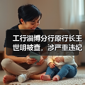 工行淄博分行原行长王世明被查，涉严重违纪违法