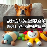 战旗方队英雄部队名单曝光！这些旗帜背后竟藏着这些故事？