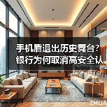 手机盾退出历史舞台？银行为何取消高安全认证？