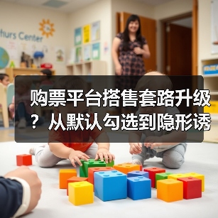 购票平台搭售套路升级?从默认勾选到隐形诱导全揭秘 购票平台搭售套路升级?从默认勾选到隐形诱导全揭秘